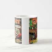 Horror  Comic Book Design Coffee Mok Cup (Center)