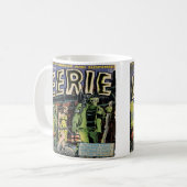 Horror  Comic Book Design Coffee Mok Cup (Voorkant links)