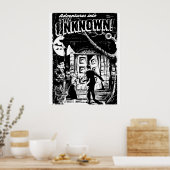 Horror Comic Book Hoesje Retro  Volume 001 Poster (Keuken)