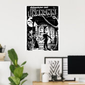 Horror Comic Book Hoesje Retro  Volume 001 Poster (Thuiskantoor)