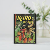 Horror Comic: Dweillers 4 Briefkaart (Staand voorkant)