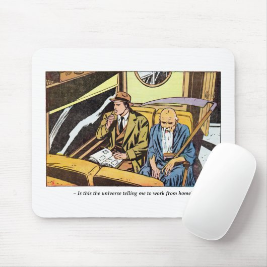  Horror Comic Panel met de Reaper Muismat (Met muis)