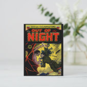 Horror Comic: Van de nacht 4 Briefkaart (Staand voorkant)