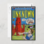 Horror Comics: In het Onbekende 61. Briefkaart (Voorkant / Achterkant)