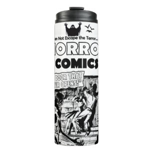 'Horror Comics' Retro Tumbler Thermosbeker