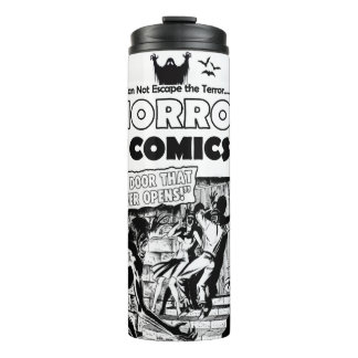 'Horror Comics' Retro Tumbler Thermosbeker