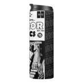 'Horror Comics' Retro Tumbler Thermosbeker (Geroteerd rechts)