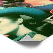 Horror Cowgirl Collage Poster (Hoek)