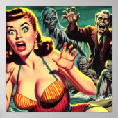  Horror Creepy Girl Poster (Voorkant)