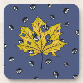 Horror Creepy Gothic Weird Witchy Natuur Bier Onderzetter