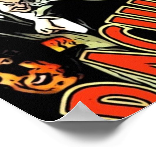 Horror cultus Universal-films hebben een gezichtsm Poster (Hoek)