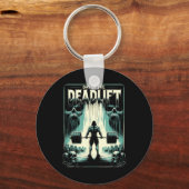 Horror Deadlift Workout Training Bodybuilder Sleutelhanger (Voorkant)