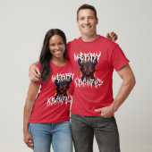 Horror Dmoneufel Frau Kramperl Outfit Maske Merry  T-shirt (Unisex)