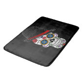 Horror Elegant Skull Badmat (Gekanteld)
