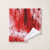 Horror eng Bloody Halloween Bad Handdoek (Wasdoekje)