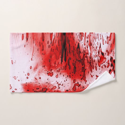 Horror eng Bloody Halloween Bad Handdoek (Handdoek)