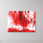Horror eng Bloody Halloween Canvas Afdruk (Voorkant)