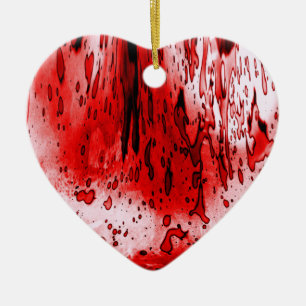 Horror eng Bloody Halloween Keramisch Ornament