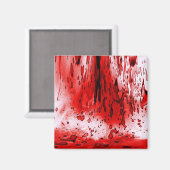 Horror eng Bloody Halloween Magneet (Voorkant / Achterkant)