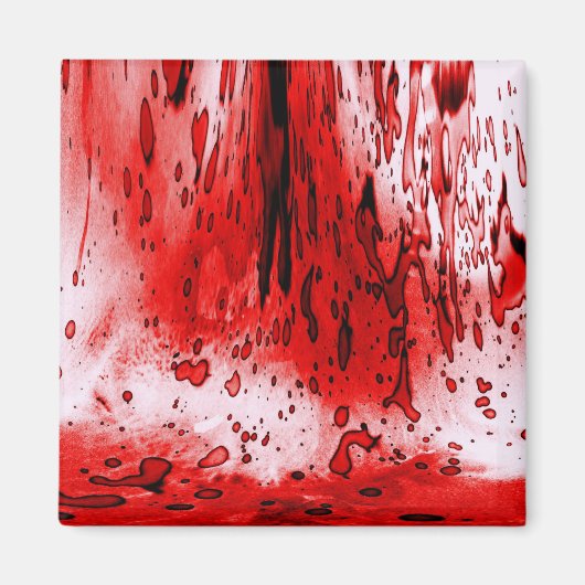 Horror eng Bloody Halloween Magneet (Voorkant)