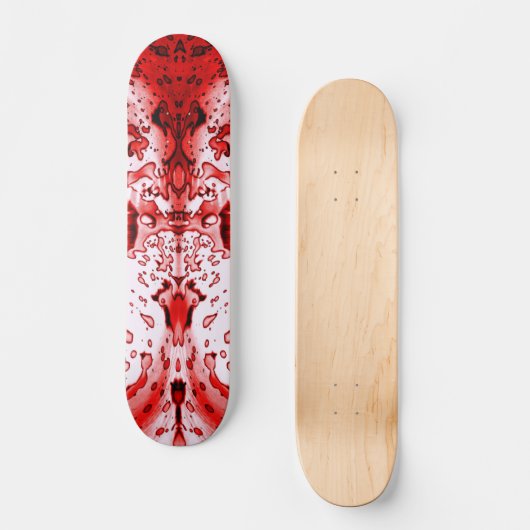 Horror eng Bloody Halloween Persoonlijk Skateboard (Voorkant)