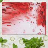 Horror eng Bloody Halloween Theedoek (Gevouwen)