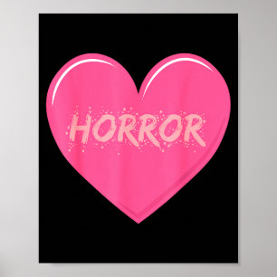 Horror enge Kawaii Pastel Nge Valentijnsdag Poster