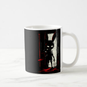 Horror Evil Bunny Rabbit Slasher Creepy Door Alt G Koffiemok