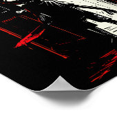 Horror Evil Bunny Rabbit Slasher Creepy Door Alt G Poster (Hoek)