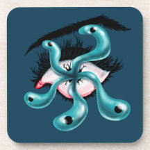 Horror eye tentacle monster vreemde gothic