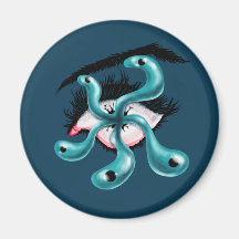 Horror eye tentacle monster vreemde gothic