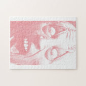 Horror Face Halloween Puzzle Legpuzzel (Horizontaal)