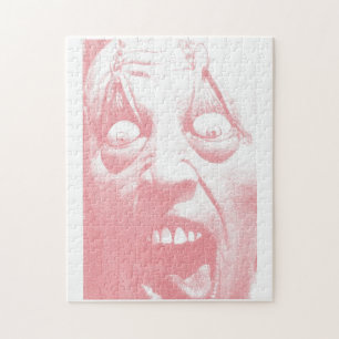 Horror Face Halloween Puzzle Legpuzzel