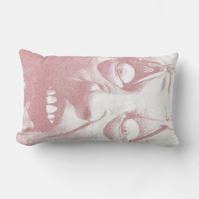 Horror Face Hug me Pillow-scherm Kussen (Voorkant)