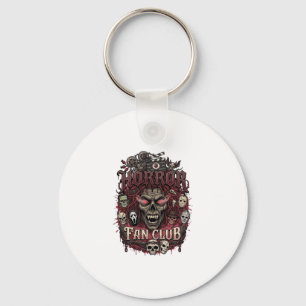Horror Fan Club Halloween Duivel Gezichten Schedel Sleutelhanger
