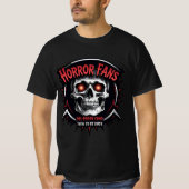 Horror fans T-shirt (Voorkant)