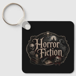 Horror fictiefans sleutelhanger
