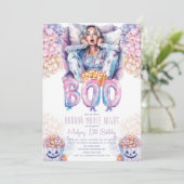 Horror Film Night Sleepover Halloween Verjaardag Kaart (Staand voorkant)