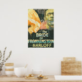 Horror Film Poster - Bruid van Frankenstei (Keuken)