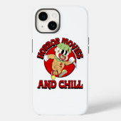 Horror films en Chill Case-Mate iPhone Case (Achterkant)