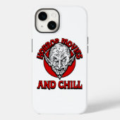 Horror films en Chill Case-Mate iPhone Case (Achterkant)