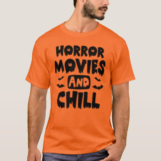 Horror-films en Chill Halloween T-Shirt