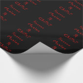 Horror films en rillingen? cadeaupapier (Hoek)