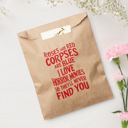Horror Films Lovers Halloween Scary Film Bedankzakje (Gezegeld)
