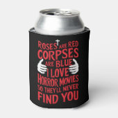 Horror Films Lovers Halloween Scary Film Blikjeskoeler (Blikje Voorkant)