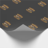 Horror Films Pizza Bier Halloween Design_1 Cadeaupapier (Hoek)