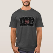 Horror-films - Video Cassette Black op zwart T-shirt (Voorkant)