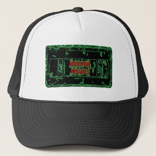 Horror films - Video Cassette Neon Green Trucker Pet (Voorkant)