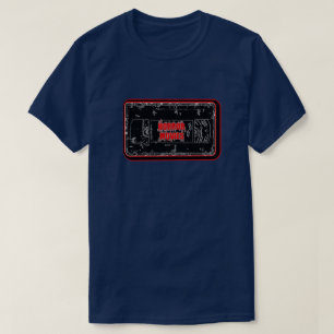 Horror-films - Video Cassette Red Black T-shirt