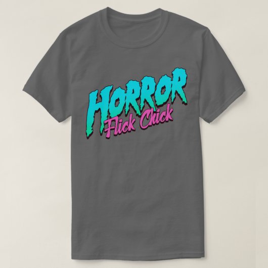 Horror Flick Chick 1 T-shirt (Design voorkant)